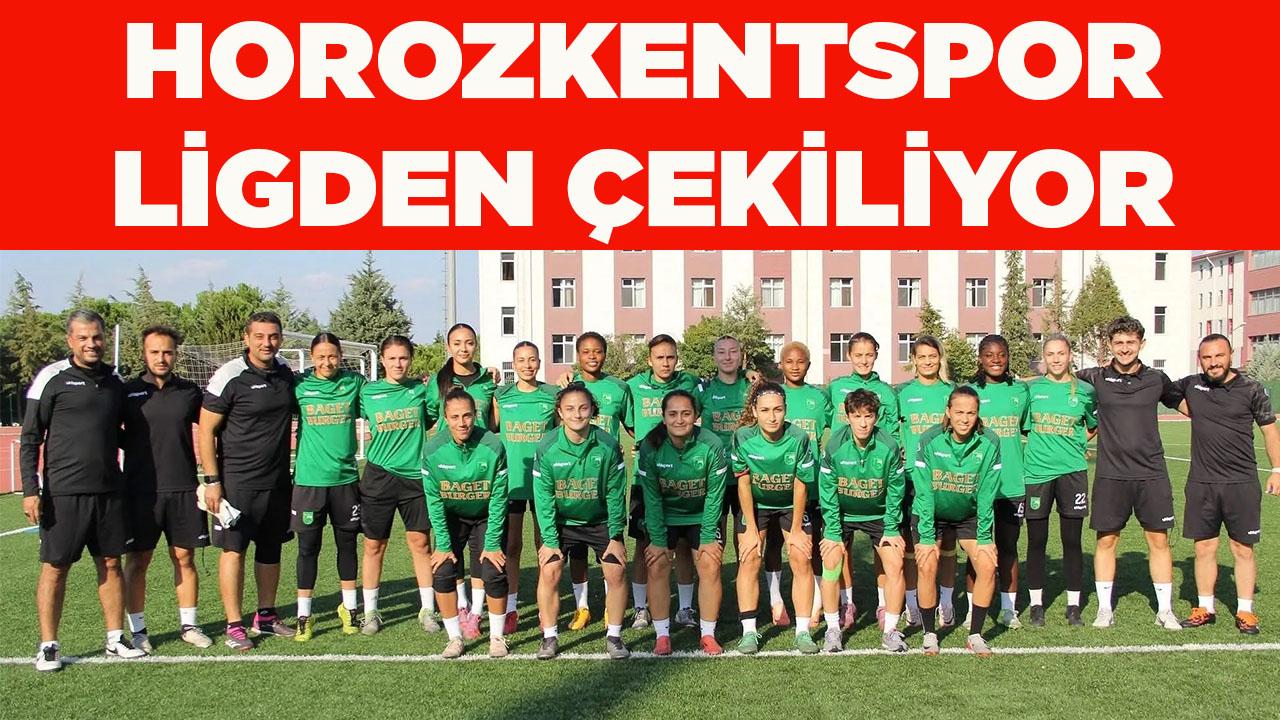 Horozkentspor ligden çekiliyor