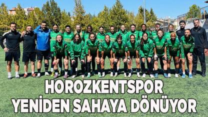 HOROZKENTSPOR YENİDEN SAHAYA DÖNÜYOR