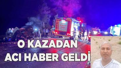 İki araç kafa kafaya çarpıştı 2 ölü, 4 yaralı