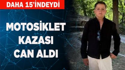 Motosikletten düştü hayatını kaybetti