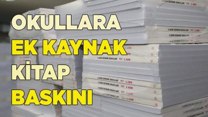 Okullara ek kaynak kitap baskını