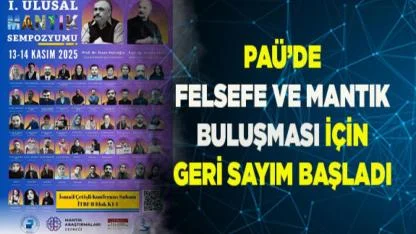 PAÜ’de Felsefe ve Mantık Buluşması İçin Geri Sayım Başladı