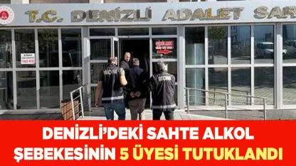 Sahte alkol testi operasyonunda 5 kişi tutuklandı