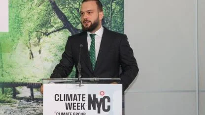 Samed Ağırbaş’tan New York İklim Haftası’nda Küresel Çağrı
