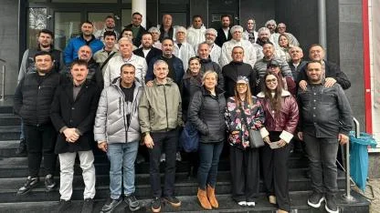 TÜRK-ALMAN TİCARET VE SANAYİ ODASI’NI ZİYARET ETTİLER