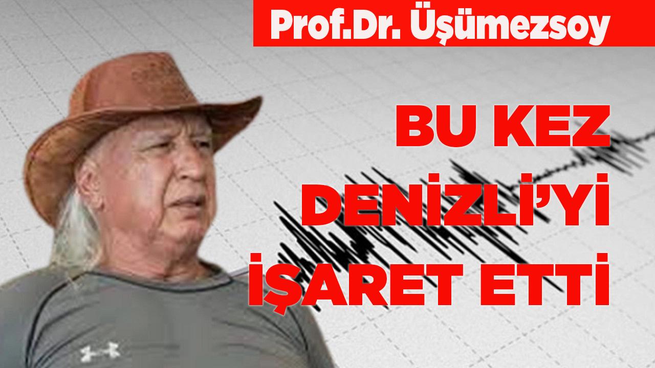 Ünlü deprem bilimci Üşenmezsoy, Denizli’yi işaret etti