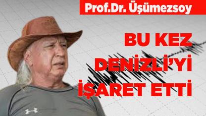Ünlü deprem bilimci Üşümezsoy, Denizli’yi işaret etti