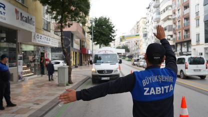 Zabıta’dan şehir içi dolmuşlara trafik denetimi