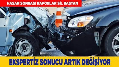 Araçların ekspertiz sonucu artık değişiyor