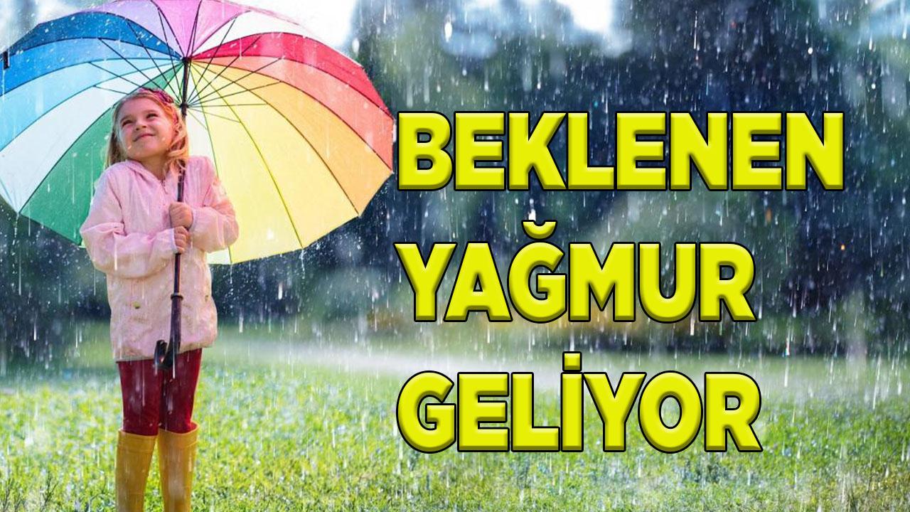 Beklenen yağmur Denizli’ye geliyor
