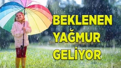 Beklenen yağmur Denizli’ye geliyor