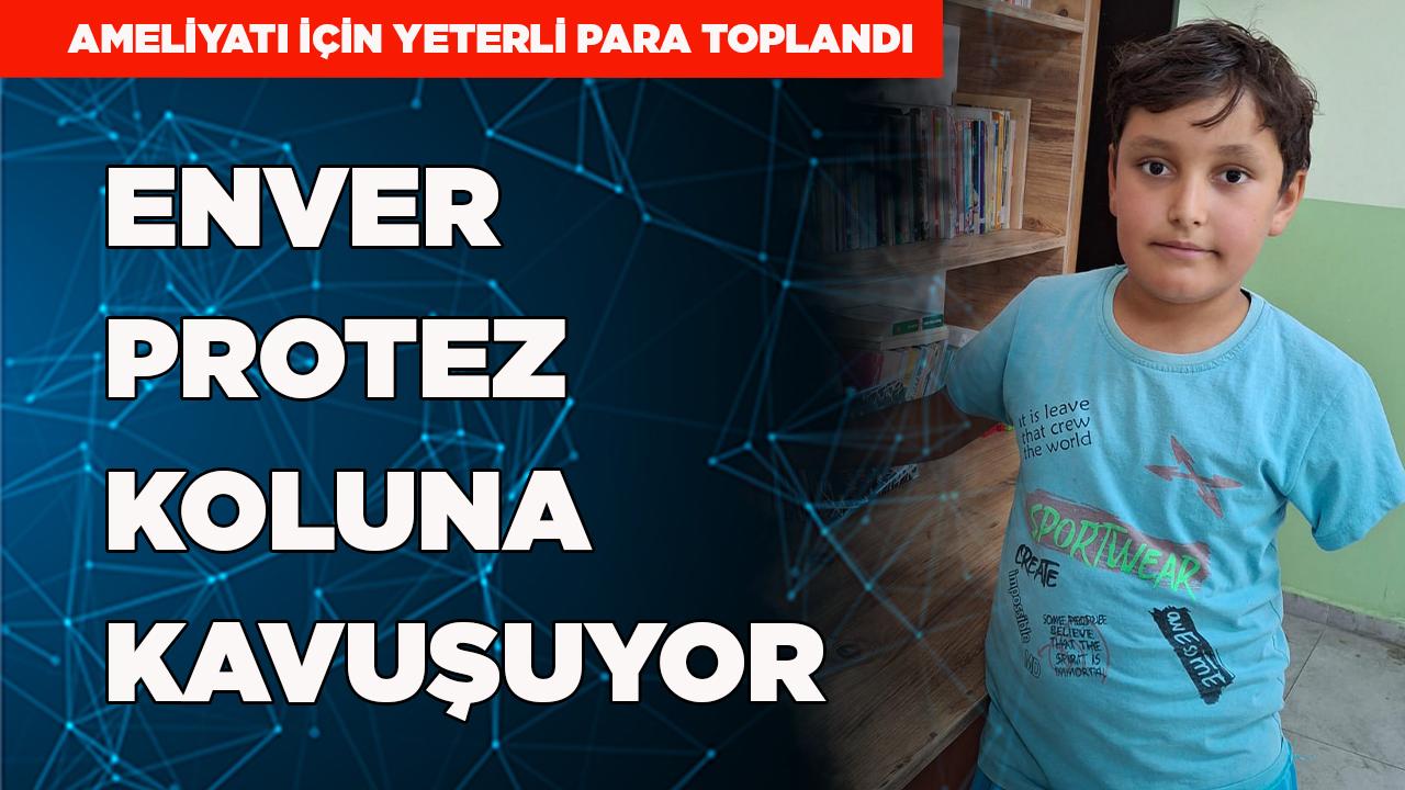 Denizli&#039;de Enver protez koluna kavuşuyor