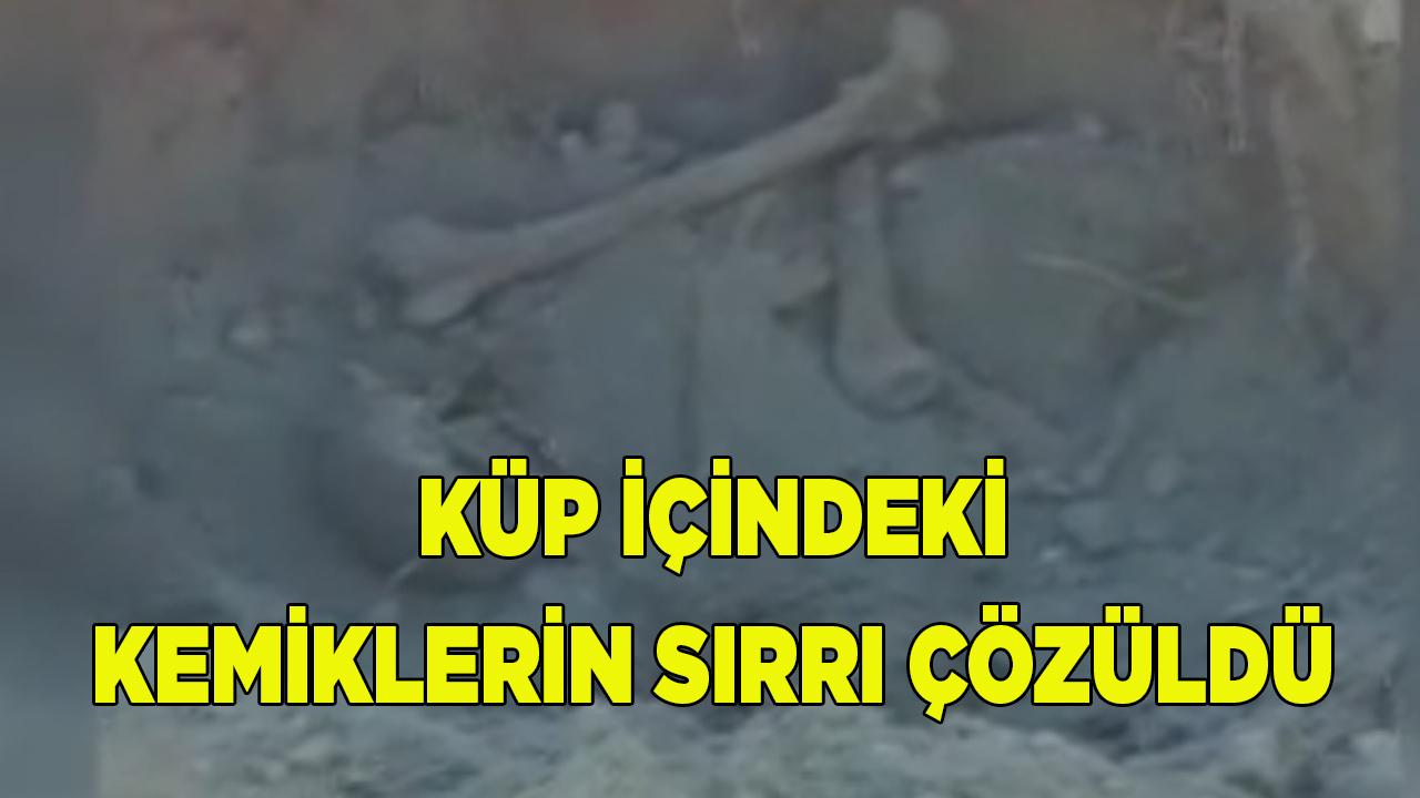 DENİZLİ&#039;DE KÜP İÇİNDE BULUNAN KEMİKLERİN SIRRI ÇÖZÜLDÜ