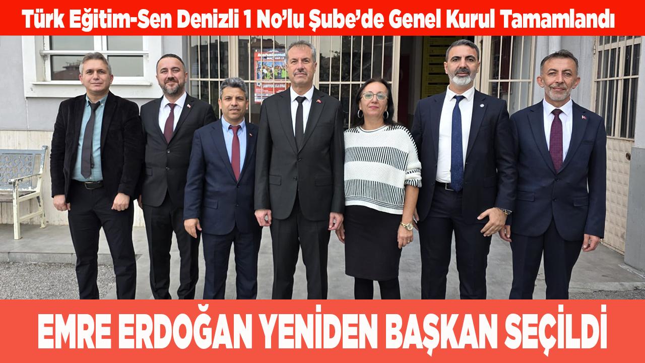 Emre Erdoğan Yeniden Başkan seçildi