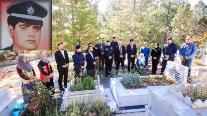 Şehit Polis Servet Özdemir dualarla anıldı