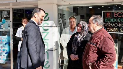 Başkan Çavuşoğlu’ndan İstiklal Caddesi’ne ziyaret