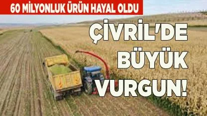 Çivril'de büyük vurgun