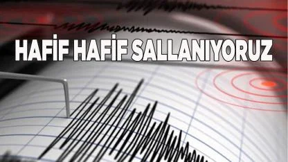 Denizli'de depremlerin şiddeti küçük, korkusu büyük