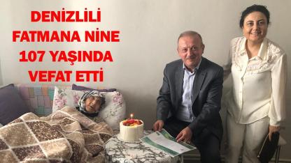Denizli’nin asırlık çınarı 107 yaşında hayatını kaybetti