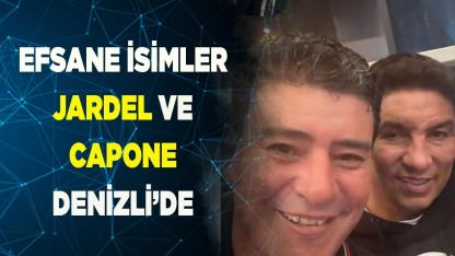 Futbolun efsane isimleri Jardel ve Capone Denizli’de