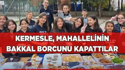 KERMESLE MAHALLELİNİN BAKKAL BORCUNU ÖDEDİLER