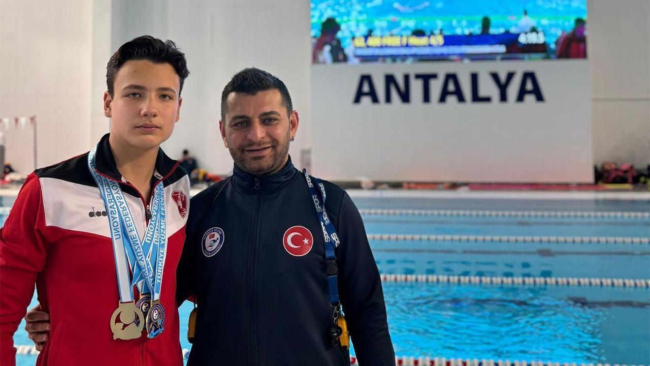 Mehmet Sarhanlı Türkiye şampiyonu oldu