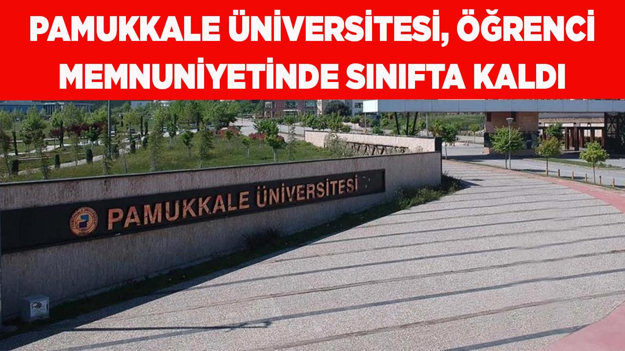 PAÜ ÖĞRENCİ MEMNUNİYETİNDE SINIFTA KALDI!