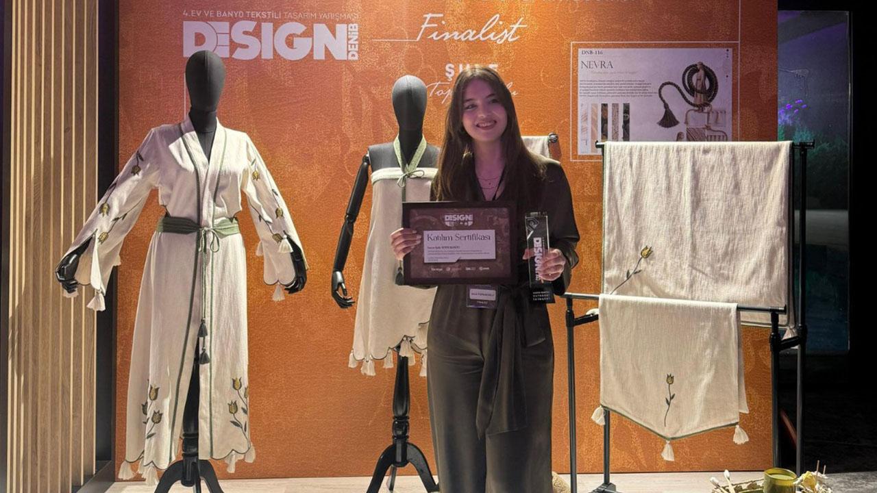 PAÜ Öğrencisi Tasarım Yarışmasında Başarı Ödülü Aldı