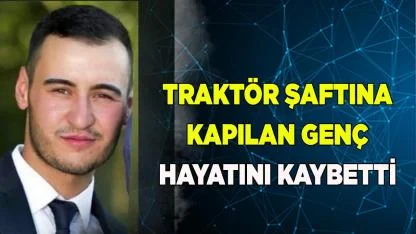Traktör'de görünmez kaza