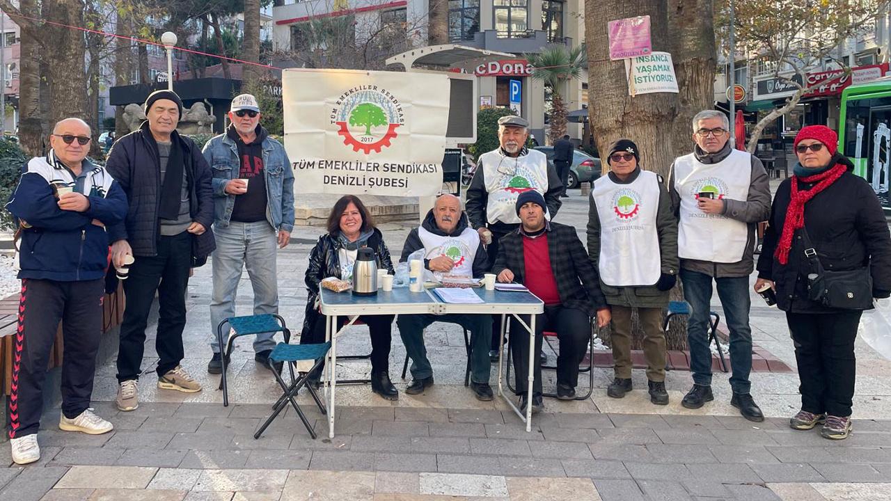 TÜM EMEKLİLERİN SENDİKASI 2 OCAK’TA, ALANLARDA OLACAK