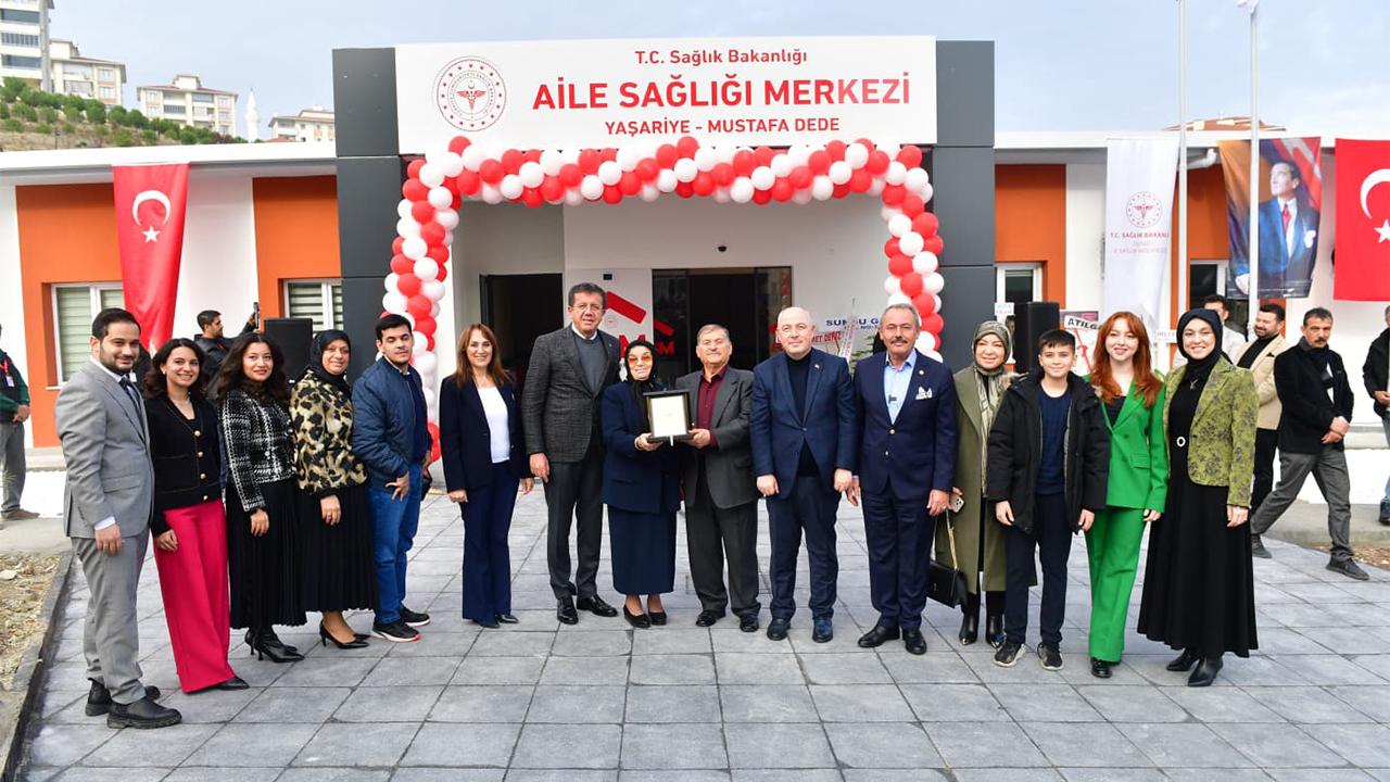 YAŞARİYE–MUSTAFA DEDE AİLE SAĞLIĞI MERKEZİ HİZMETE AÇILDI