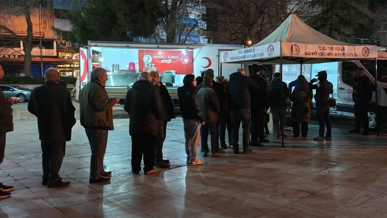 Denizli Büyükşehir’den Miraç Kandili’nde çorba ikramı