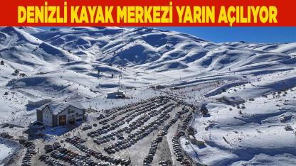 Denizli Kayak Merkezi açılıyor