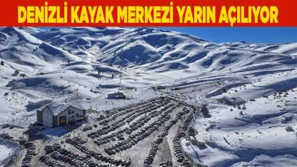 Denizli Kayak Merkezi açılıyor