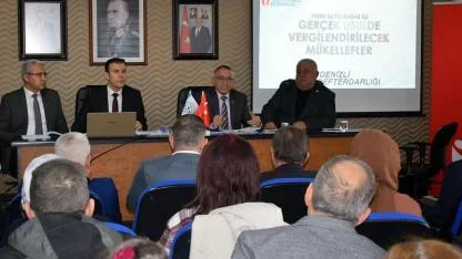 DENİZLİ’DE BASİT USULDEN GERÇEK USULE GEÇİŞ ESNAFA ANLATILDI