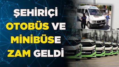 Denizli’de dolmuş ve otobüs ücretlerine zam