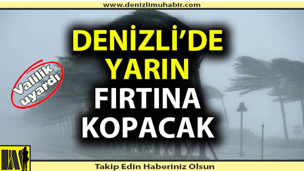 Denizli’ye kuvvetli sağanak ve gök gürültülü yağış uyarısı