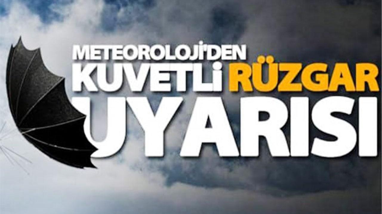 Meteoroloji’den Denizli için fırtına uyarısı
