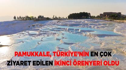 PAMUKKALE, TÜRKİYE’NİN EN ÇOK TERCİH EDİLEN 2. ÖRENYERİ OLDU