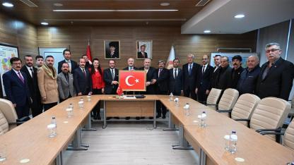 MHP’DEN VALİ KÖŞGER’E HAYIRLI OLSUN ZİYARETİ