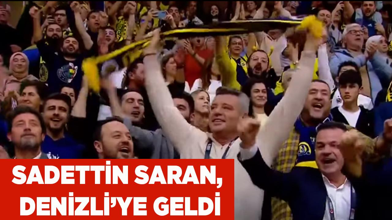 Sadettin Saran, kupa için Denizli’ye geldi
