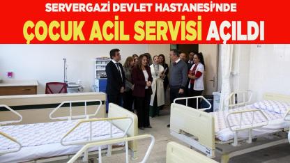 Servergazi Devlet Hastanesinde hizmet kapsamı genişletildi
