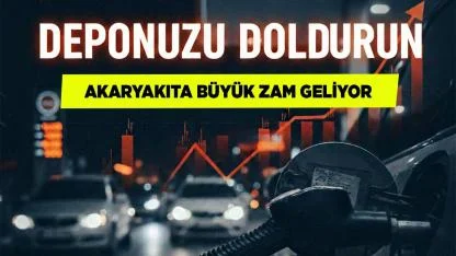 Akaryakıta Büyük Zam Geliyor
