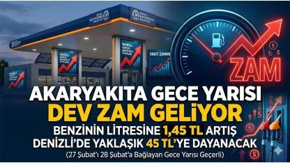 Akaryakıta Gece Yarısı Zam Geliyor