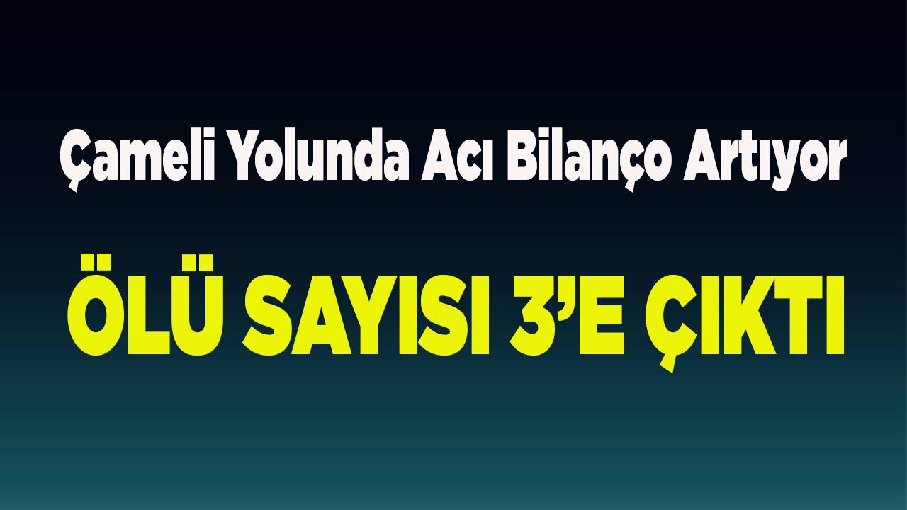 Çameli Yolunda Acı Bilanço Artıyor