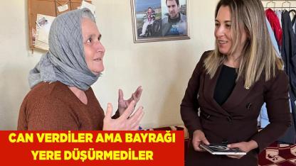 CAN VERDİLER AMA BAYRAĞI YERE DÜŞÜRMEDİLER
