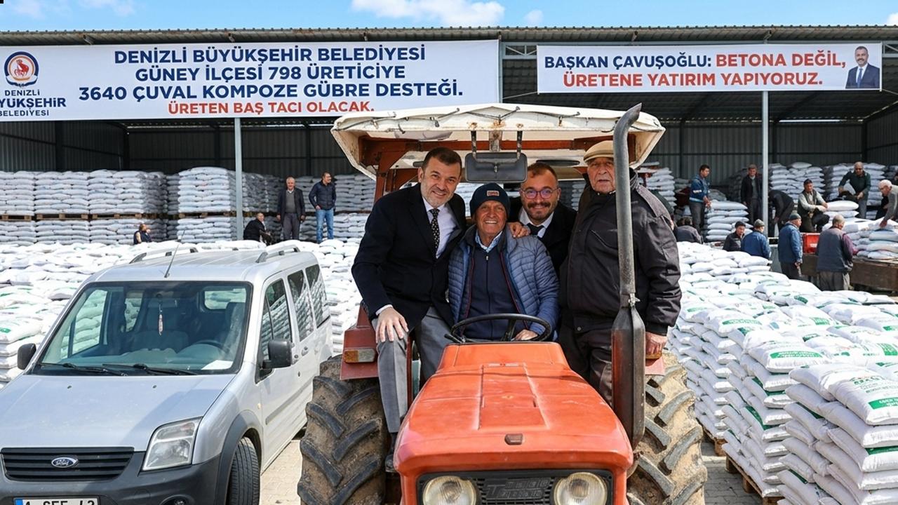 Çavuşoğlu'ndan Üretene Büyük Destek