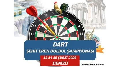 DART TÜRKİYE ŞAMPİYONASI 4. ETAP YARIŞMALARI DENİZLİ'DE