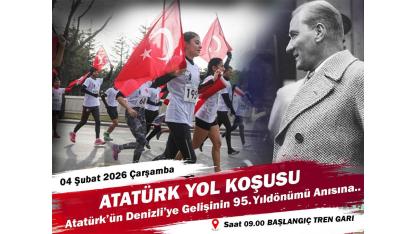 DENİZLİ, ATASI İÇİN KOŞACAK