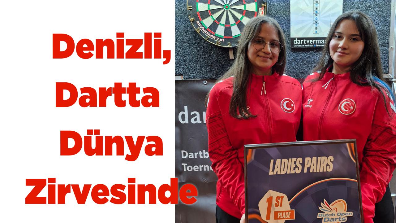 Denizli Dartta Dünya Zirvesinde